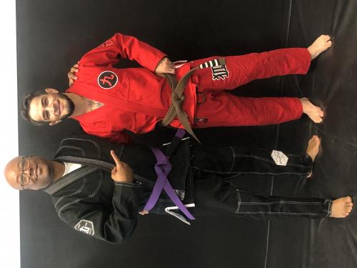 Purple belt · December 21, 2019 · Promoted by Professor Luis Mata