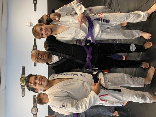 Purple belt · December 21, 2019 · Promoted by Professor Luis Mata