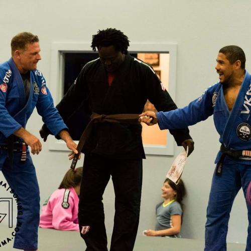 Brown belt · February 27, 2017 · Promoted by Sean Cooper