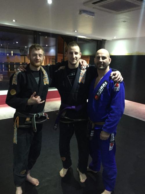 Purple belt · September 26, 2016 · Promoted by Kev Capel