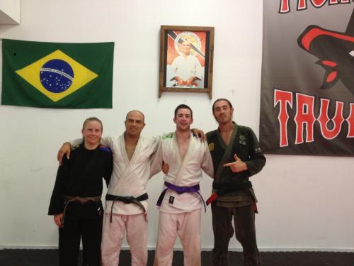 Purple belt · January 14, 2013 · Promoted by Roney Da Silva