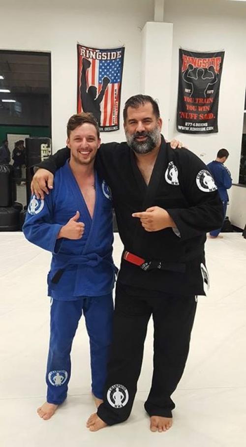 Blue belt · September 27, 2016 · Promoted by Ross Kellin