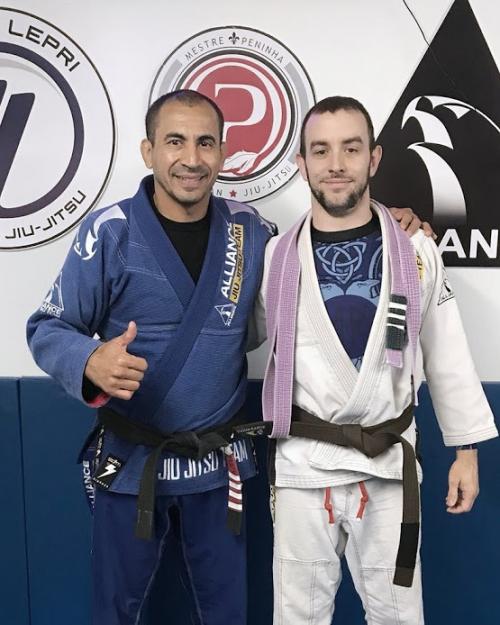 Brown belt · September 20, 2018 · Promoted by Peninha Melo