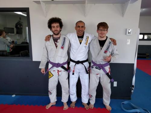 Purple belt · April 15, 2017 · Promoted by Peninha melo