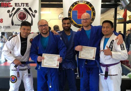 Blue belt · June 27, 2018 · Promoted by Jason Paul Jurao