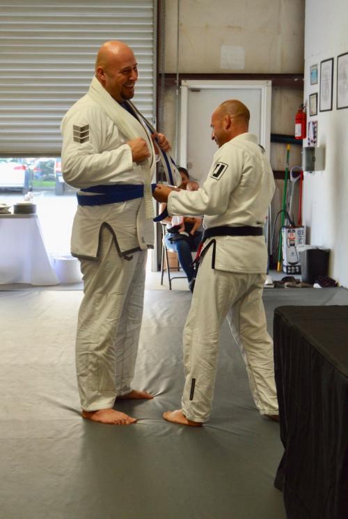Blue belt · August 24, 2019 · Promoted by Joshua Bowling