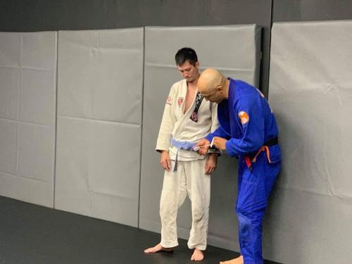 Blue belt · July 31, 2010 · Promoted by David DiTallo