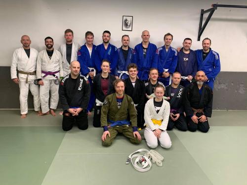 Blue belt · December 17, 2019 · Promoted by Roger Bergman