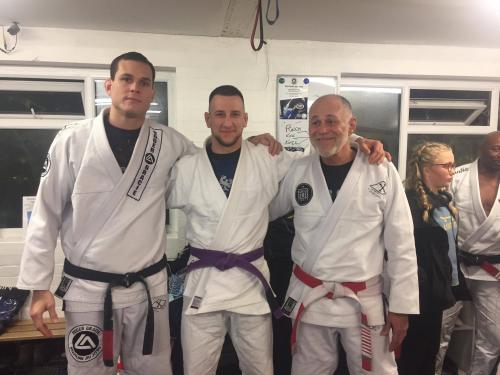 Purple belt · September 26, 2016 · Promoted by Kev Capel