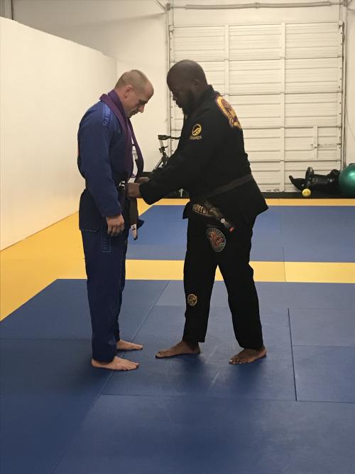 Brown belt · March 20, 2019 · Promoted by Charlie Nunley