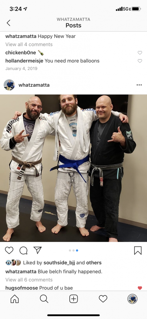 Blue belt · December 2, 2020 · Promoted by Enrique Muniz