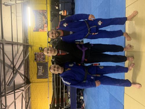 Purple belt · November 30, 2019 · Promoted by Kieran O’Brein