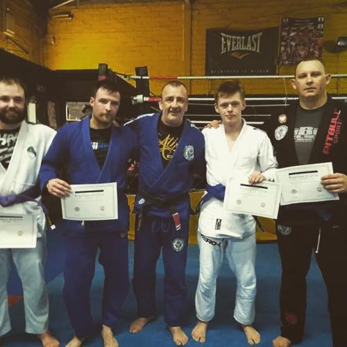 Blue belt · November 22, 2018 · Promoted by Kieran O\'Brein