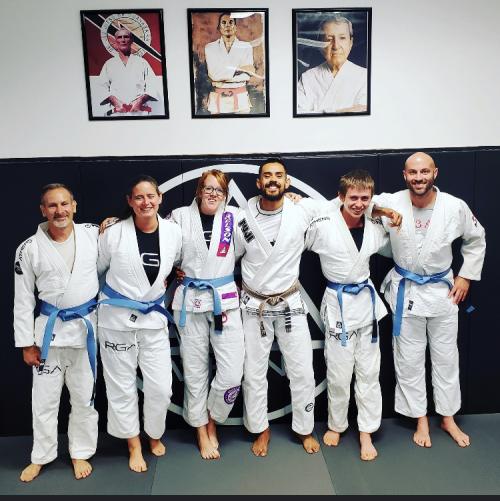 Blue belt · September 16, 2019 · Promoted by Carlos Mendez