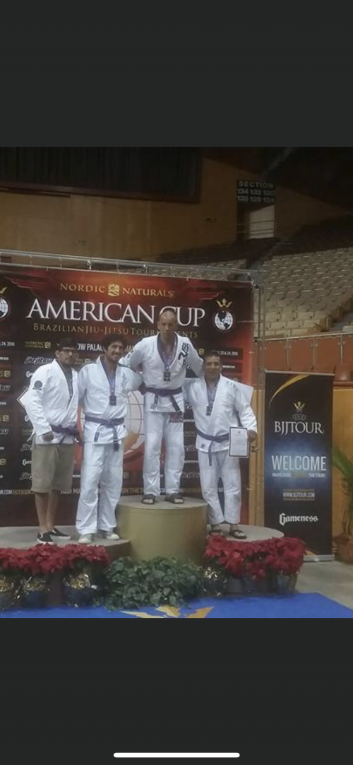 Purple belt · October 10, 2015 · Promoted by Chris Dealy