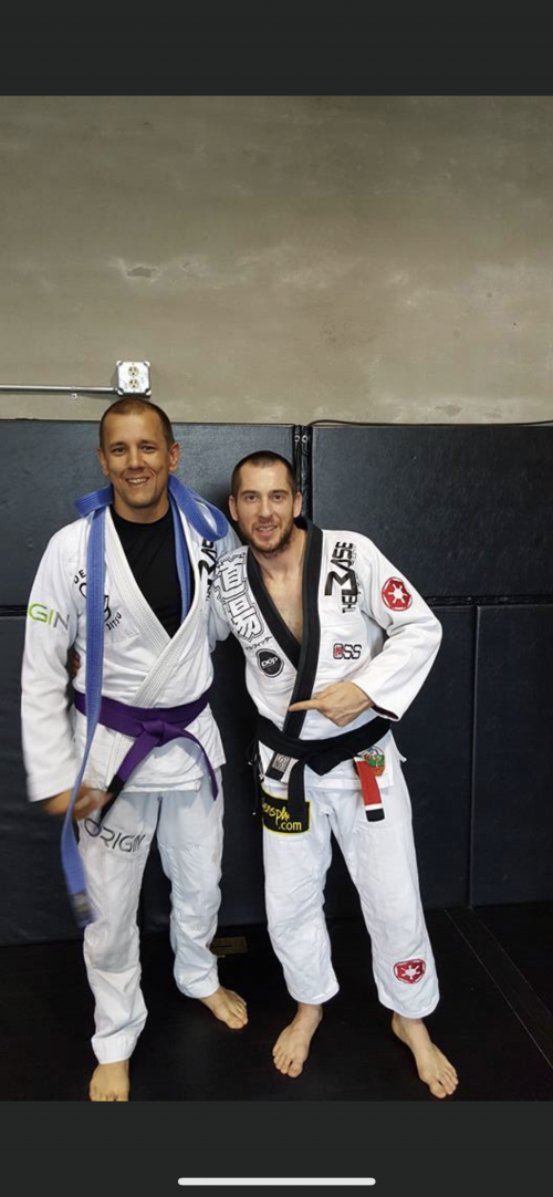 Purple belt · October 10, 2015 · Promoted by Chris Dealy