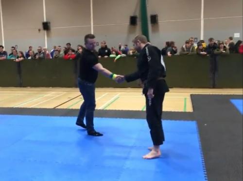 Glasgow on the mat