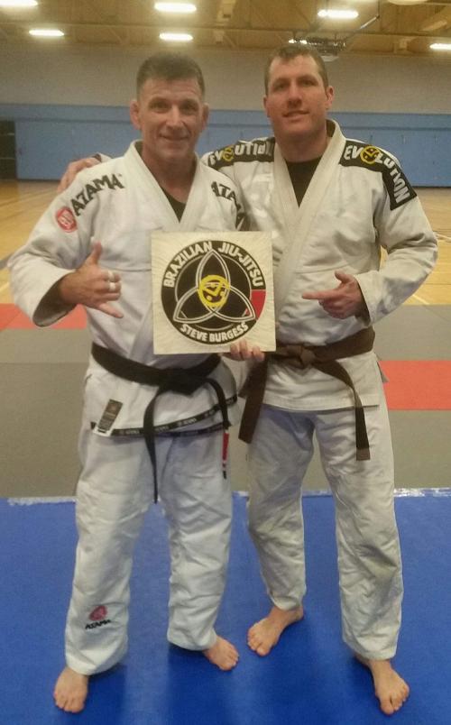 Brown belt · November 25, 2017 · Promoted by Steve Burgess