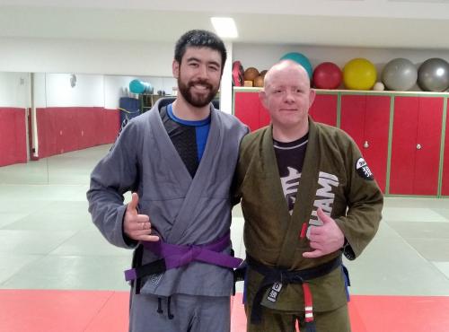 Purple belt · February 29, 2020 · Promoted by Jörg Lothmann