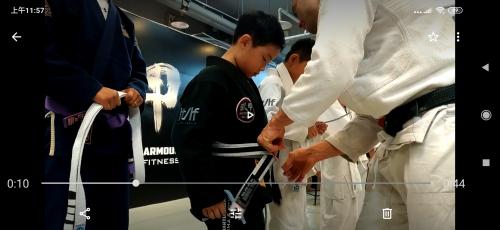 Gray belt · December 17, 2017 · Promoted by Sam宋明諺/Rafael Miranda