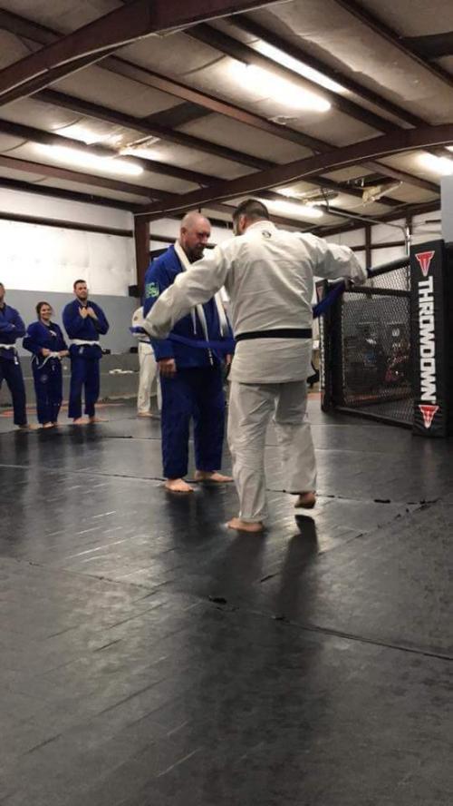 Blue belt · September 6, 2018 · Promoted by Gerald Gonzales