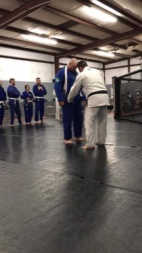 Blue belt · September 6, 2018 · Promoted by Gerald Gonzales