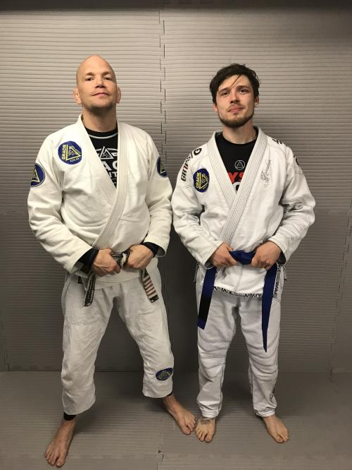 Blue belt · November 10, 2018 · Promoted by Mario Stapel