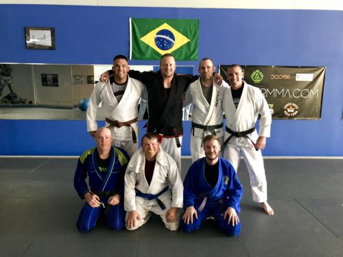 Independent Jiu-Jitsu training session