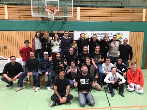 Group picture after a competition.