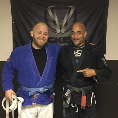 Blue belt · October 27, 2016 · Promoted by Carl Vickery