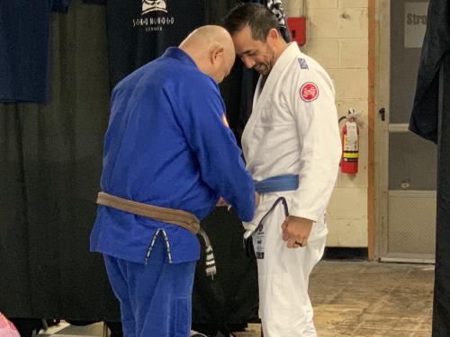 Blue belt · June 14, 2018 · Promoted by Joe Rico