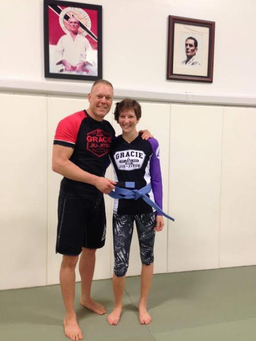 Blue belt · September 17, 2016 · Promoted by Mike Johnson