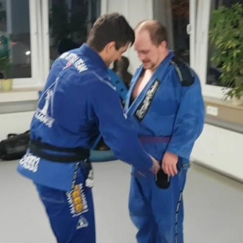 Purple belt · August 17, 2017 · Promoted by Henry Novara