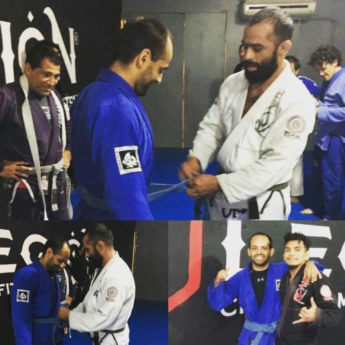 Blue belt · March 20, 2017 · Promoted by Roberto Zapata