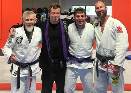Purple belt · June 18, 2016 · Promoted by Ken Hudson