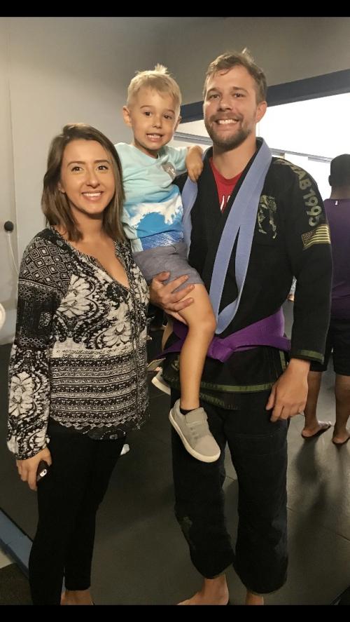 Purple belt · August 12, 2019 · Promoted by Josh Leduc