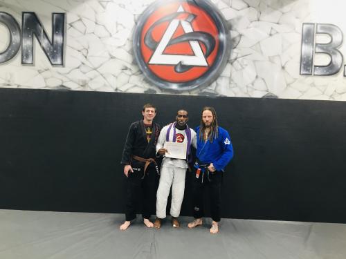 Brown belt · March 2, 2020 · Promoted by Steve Austin
