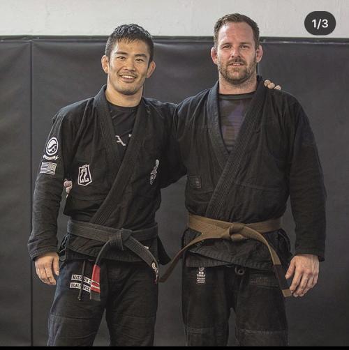 Brown belt · July 9, 2017 · Promoted by Yoshinori Hasegawa