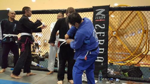 Blue belt · June 12, 2018 · Promoted by Koji Imanari