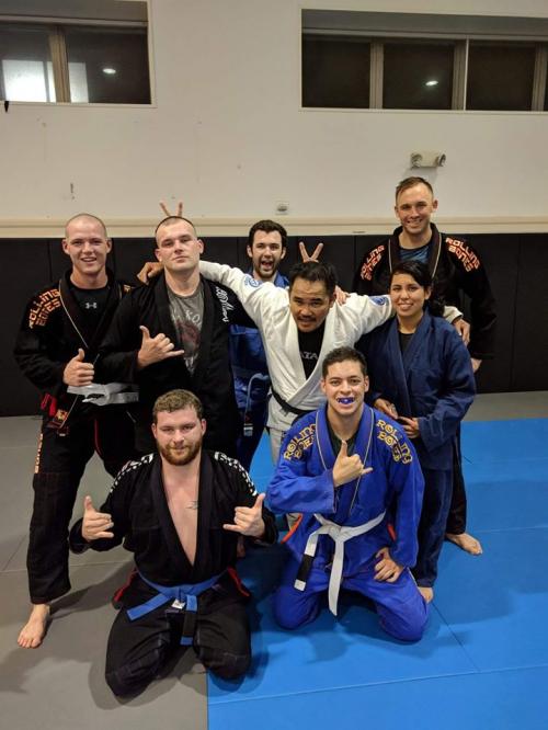 Blue belt · June 12, 2018 · Promoted by Koji Imanari