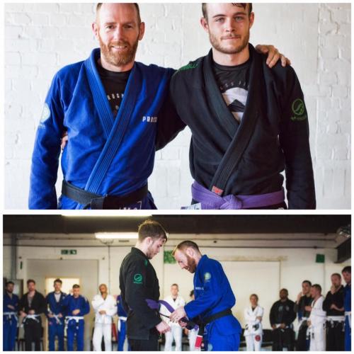 Purple belt · June 18, 2017 · Promoted by Steve Campbell