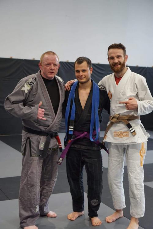 Purple belt · March 9, 2019 · Promoted by Jörg Lothmann