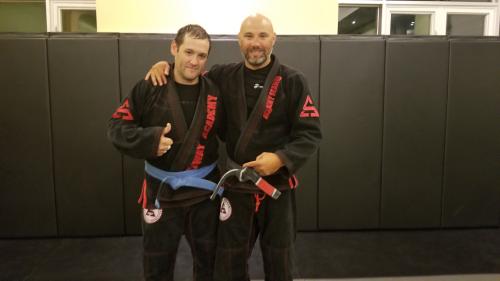 Blue belt · September 3, 2019 · Promoted by Stephen Lefebvre