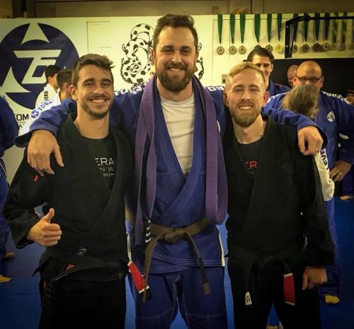Brown belt · March 30, 2018 · Promoted by Professor Rob Hileman / Professor Eli Knight