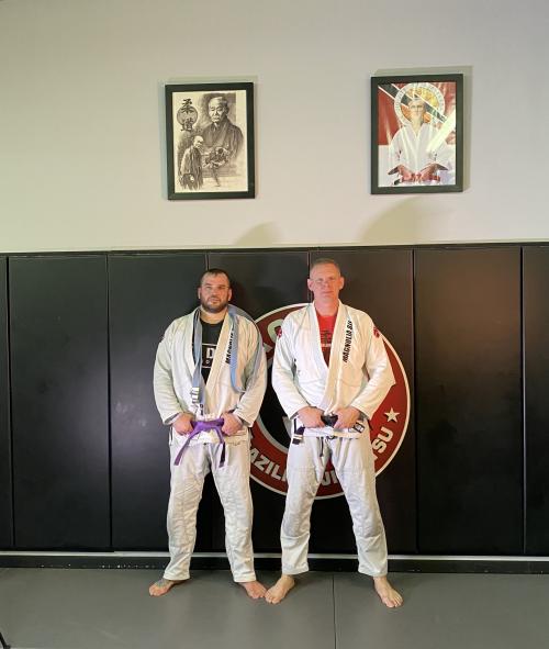 Purple belt · March 2, 2020 · Promoted by Scott Caldwell