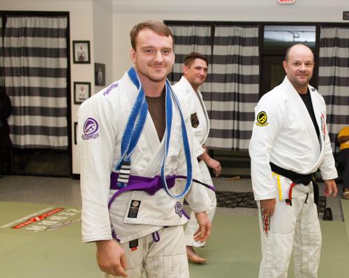 Purple belt · November 30, 2017 · Promoted by Cliff Harris