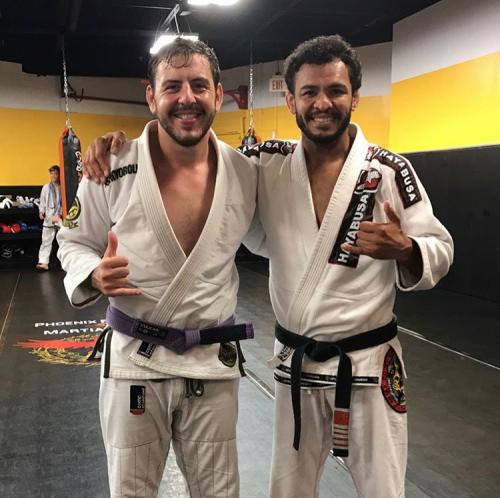 Purple belt · August 26, 2017 · Promoted by Carlos David Oliveira