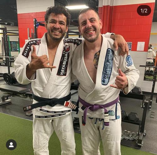 Purple belt · August 26, 2017 · Promoted by Carlos David Oliveira