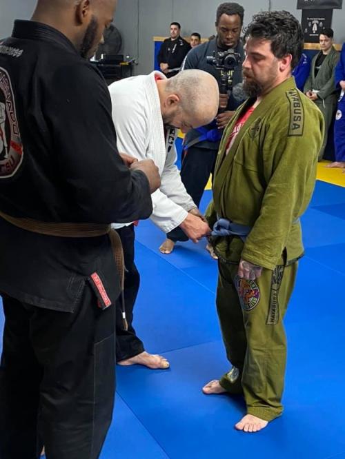 Blue belt · March 3, 2018 · Promoted by Virgil Allen