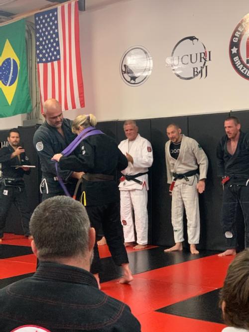 Brown belt · December 7, 2019 · Promoted by Jeremy Arel